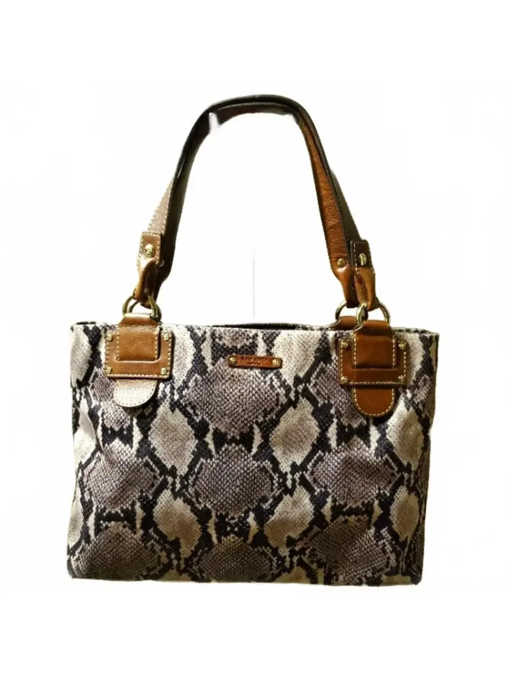 Kate Spade Shoulder/ Tote bag Python design hint of lavender